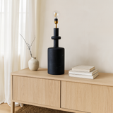 Bottleneck Table Lamp (Black)