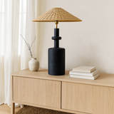 Bottleneck Table Lamp (Black)