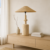 Bottleneck Table Lamp (Beige)