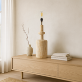 Bottleneck Table Lamp (Beige)