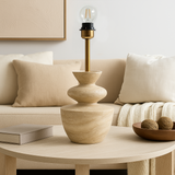 Cairn Table Lamp (Beige)