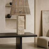 Split-Face Lamp