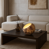 Bowl Lamp (Red & White)