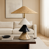 Tiered Cone Lamp