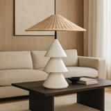 Tiered Cone Lamp