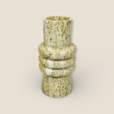 Ringed Marble Vase