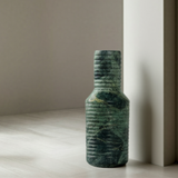 Grooved Marble Vase