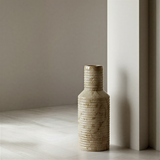 Grooved Marble Vase