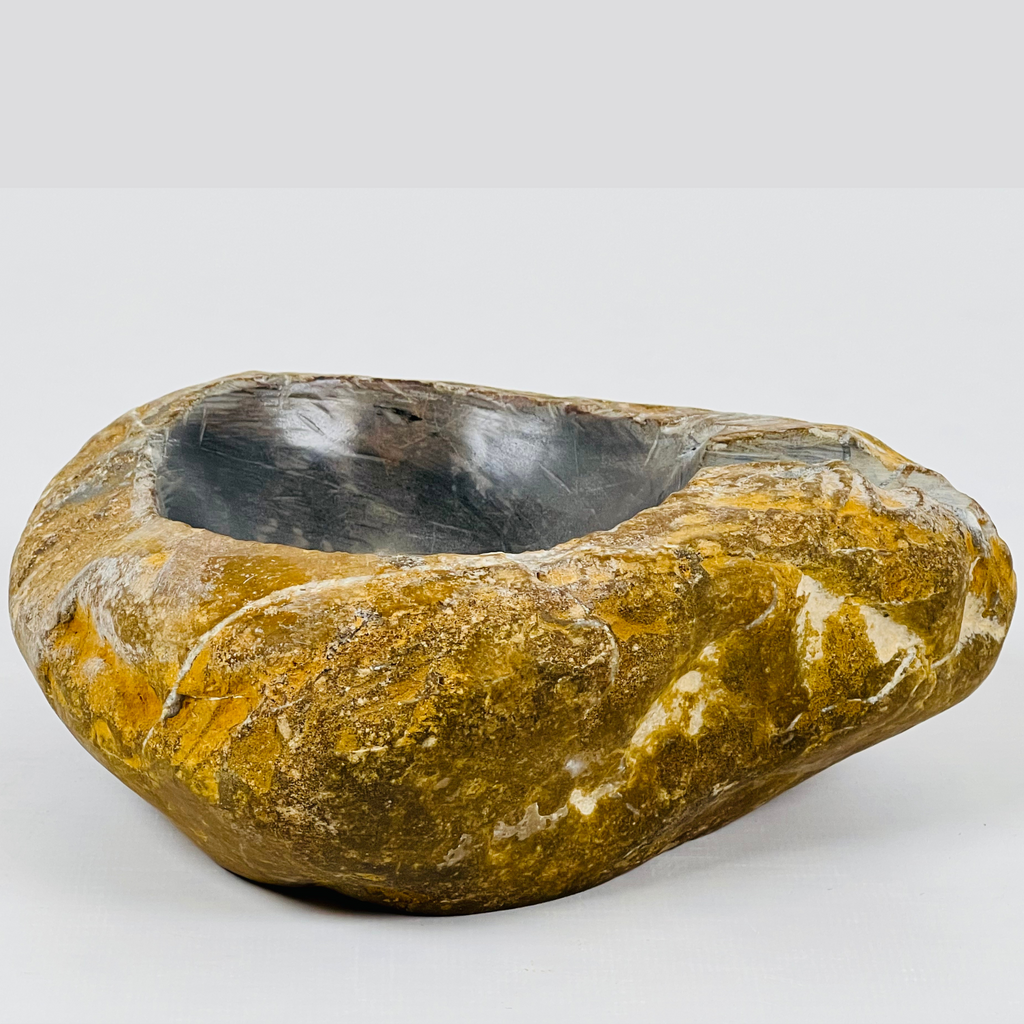 River Stone Mustard Cigar Ash Tray