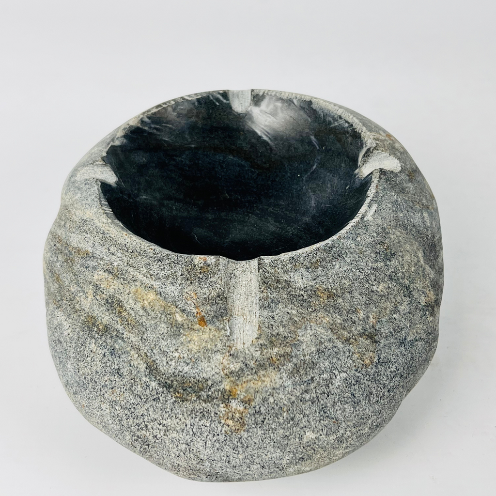 River Stone Black Hole Ash Tray