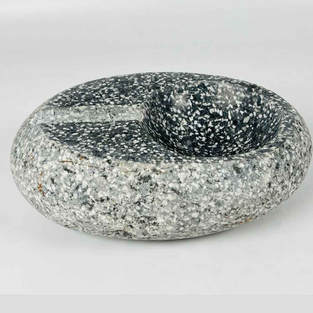 River Stone Salt & Pepper Ash Tray