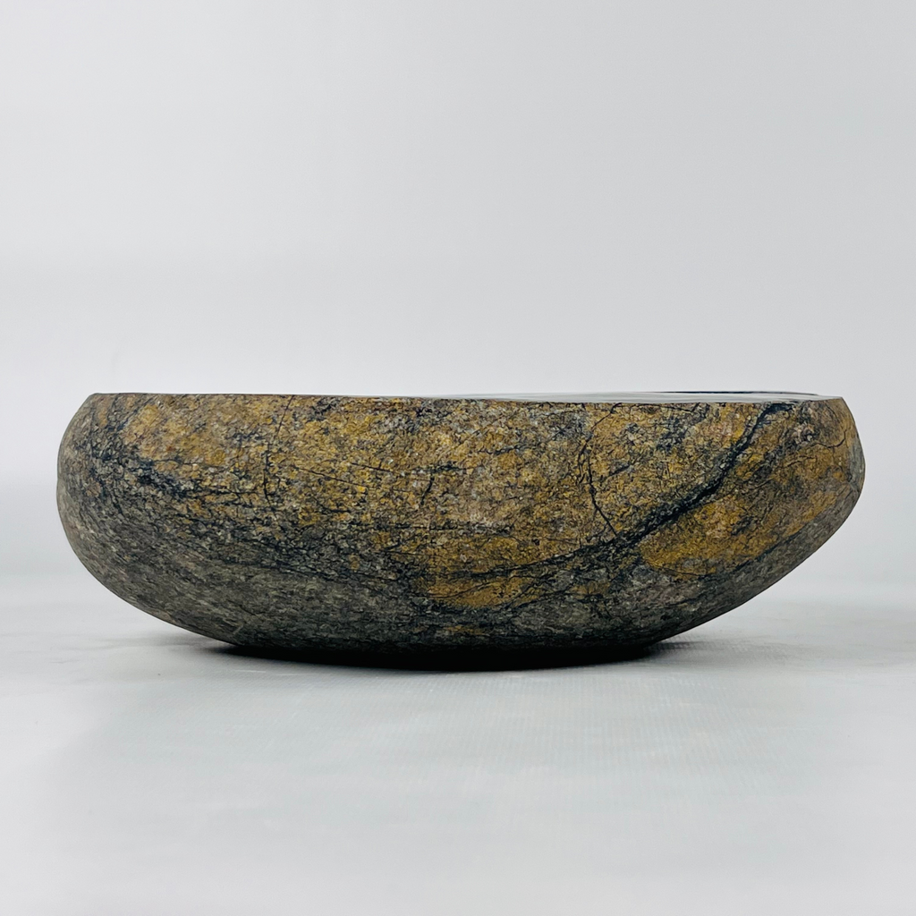 River Stone Deep Black Cigar Ash Tray