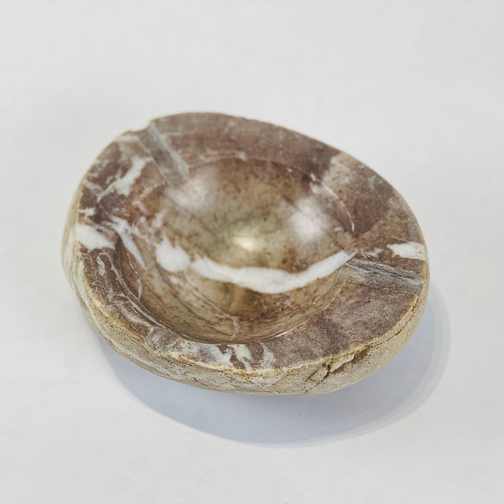 River Stone Champagne Ash Tray