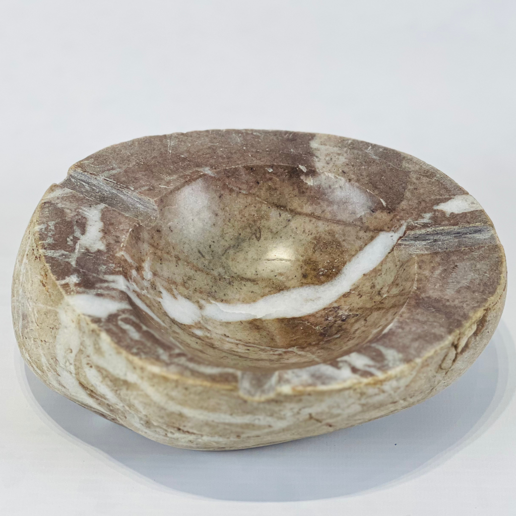 River Stone Champagne Ash Tray