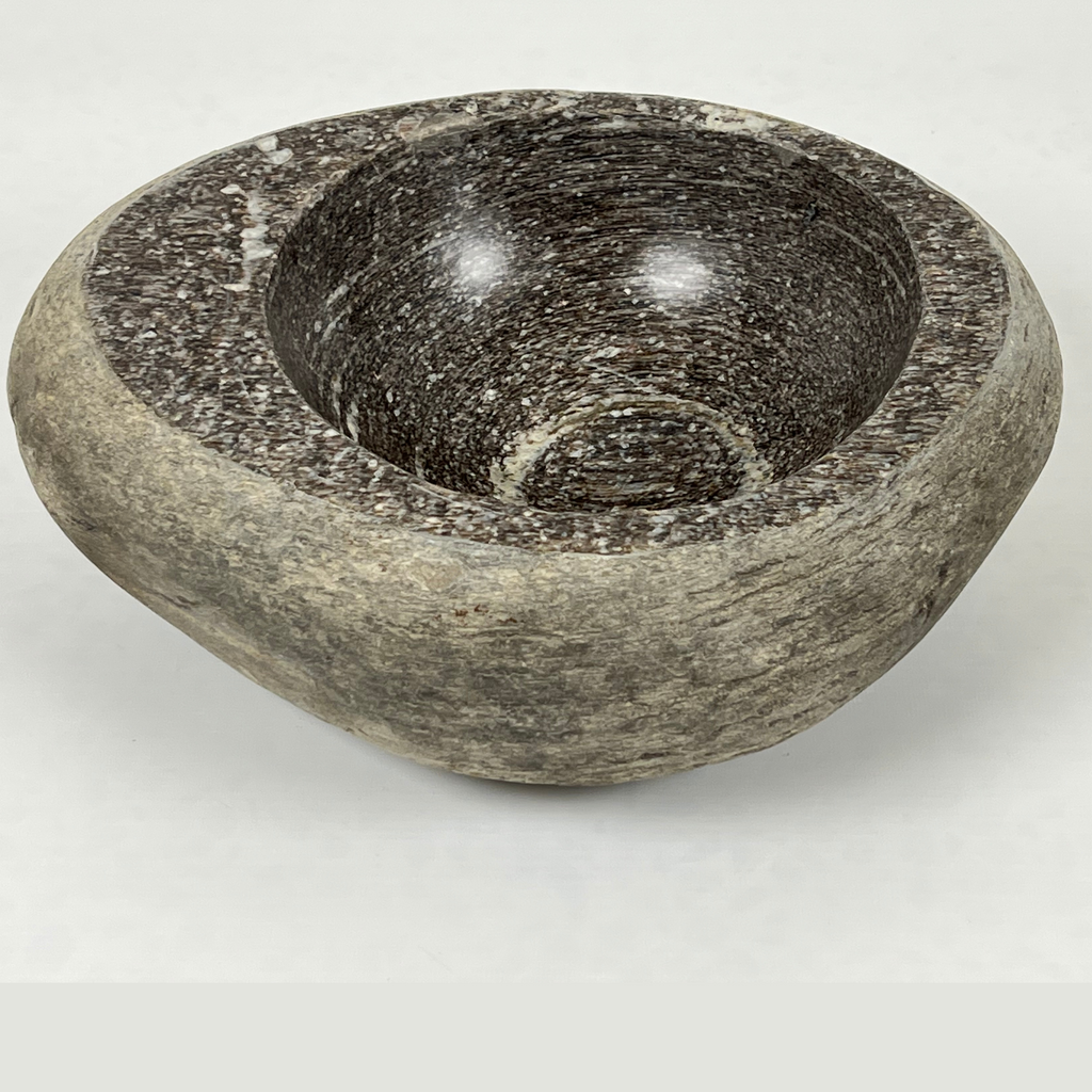 Ring Stain River Stone Serving Bowl