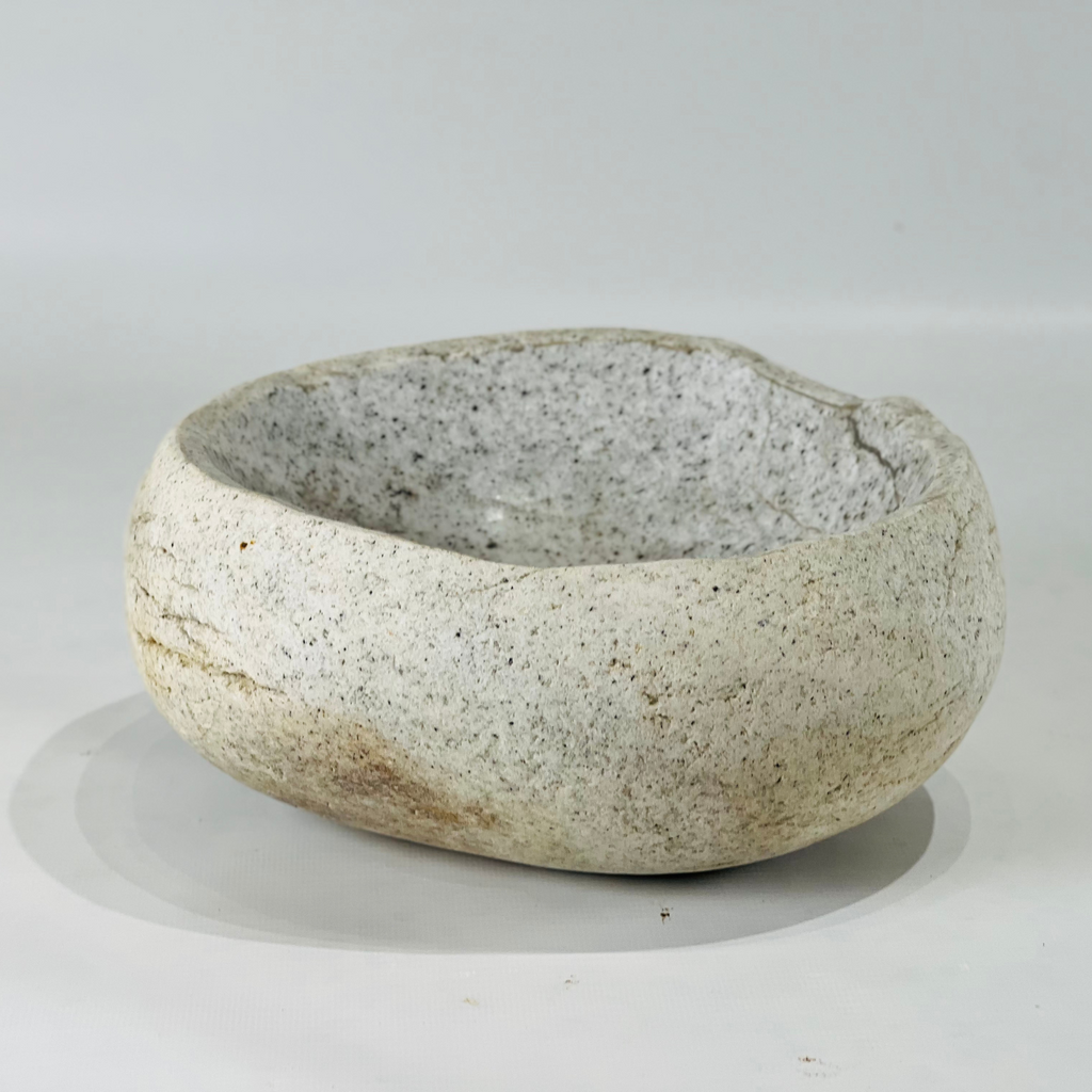 Chiffon River Stone Serving Bowl