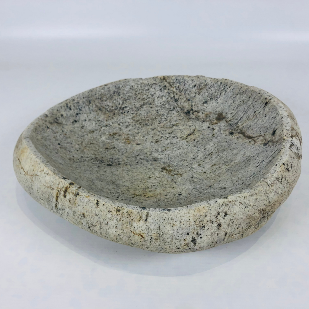 Cotton River Stone Serving Bowl