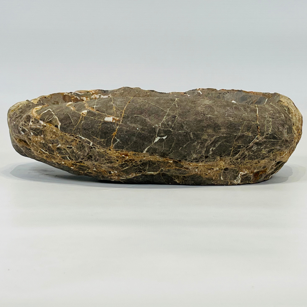 Volcano Rock River Stone Serving Bowl