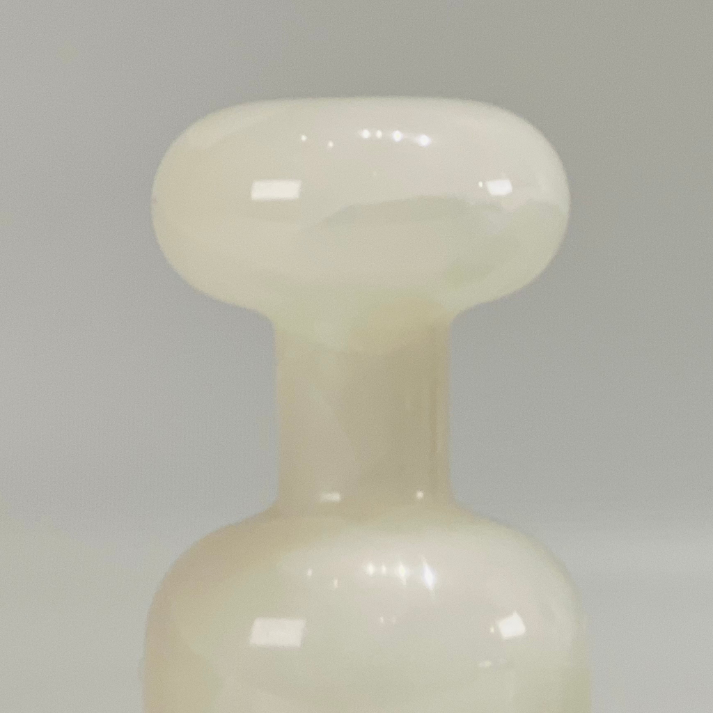 Dumbbell White Onyx Marble Candle Stand