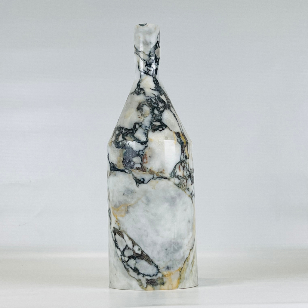 Calacatta Viola Marble Decor Bottle