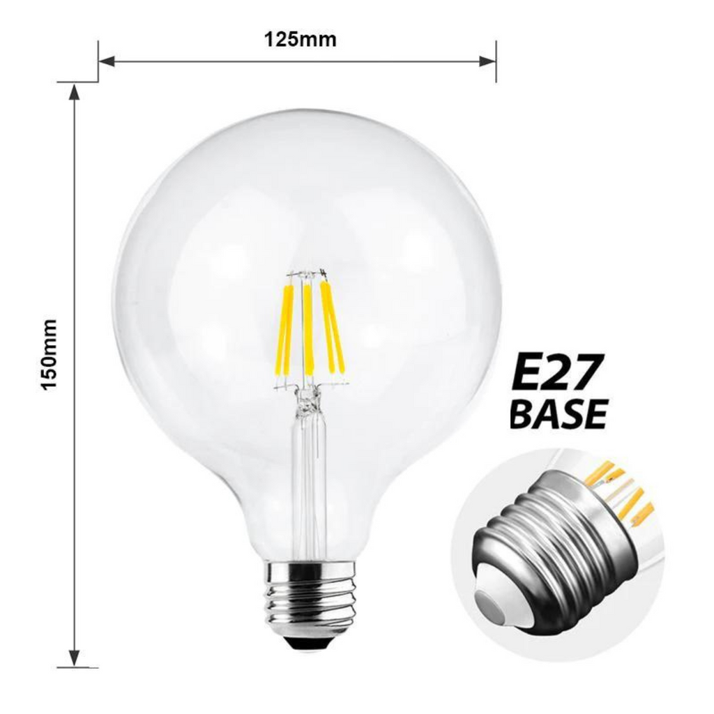 Globe Pear - High Quality 6W Bulb (SKU-LT-G80)