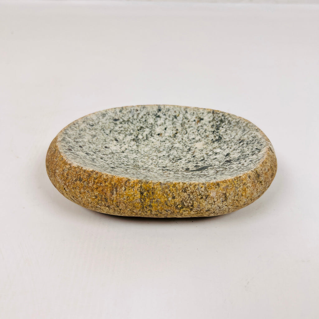 Riverstone Mustard Bottom Soap Dish