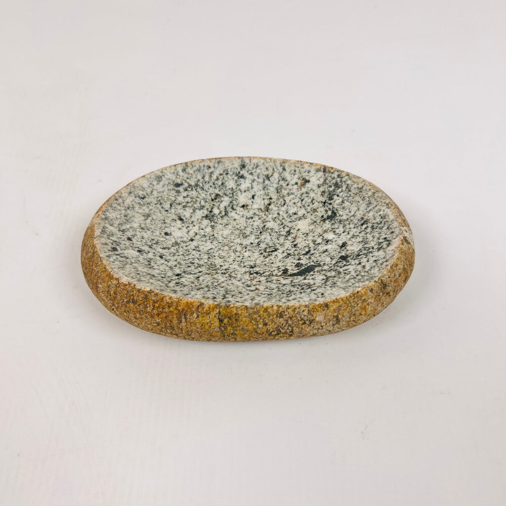 Riverstone Mustard Bottom Soap Dish