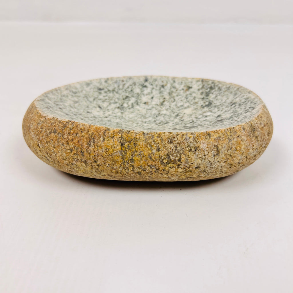 Riverstone Mustard Bottom Soap Dish