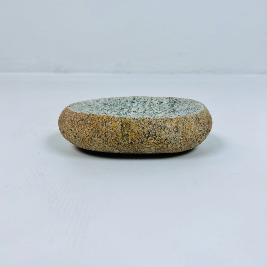 Riverstone Mustard Bottom Soap Dish