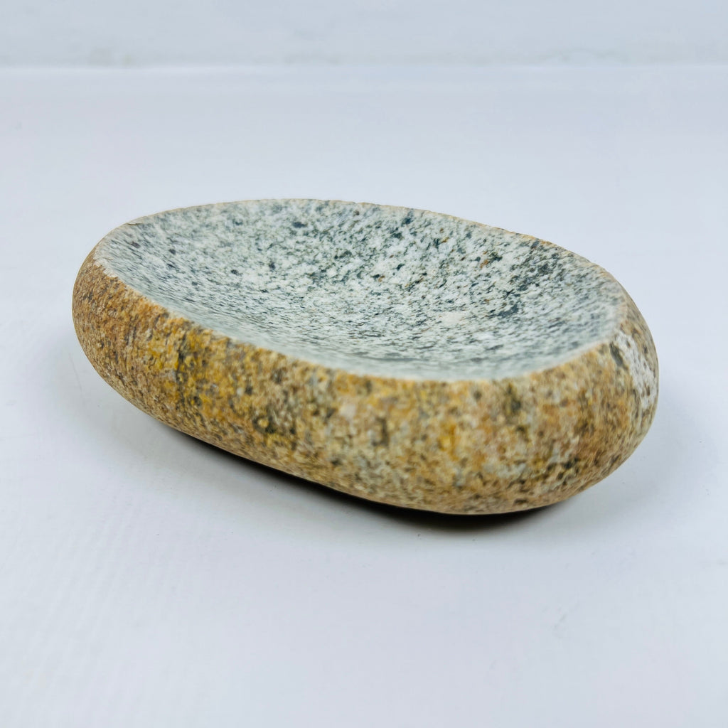 Riverstone Mustard Bottom Soap Dish