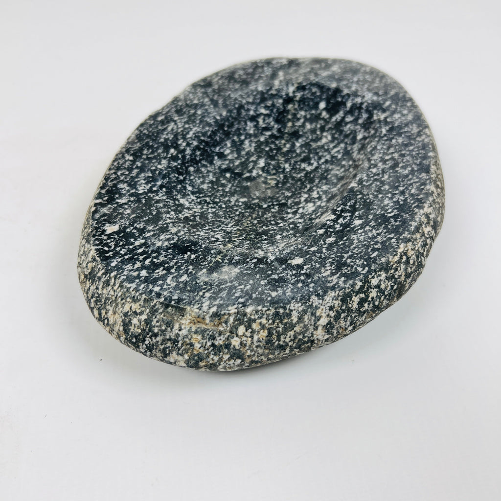 Riverstone Dark Grey Speckled Soap Dish