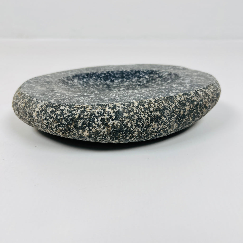 Riverstone Dark Grey Speckled Soap Dish