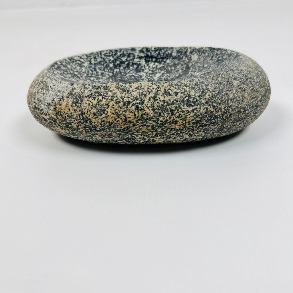 Riverstone Ringed Marked Soap Dish