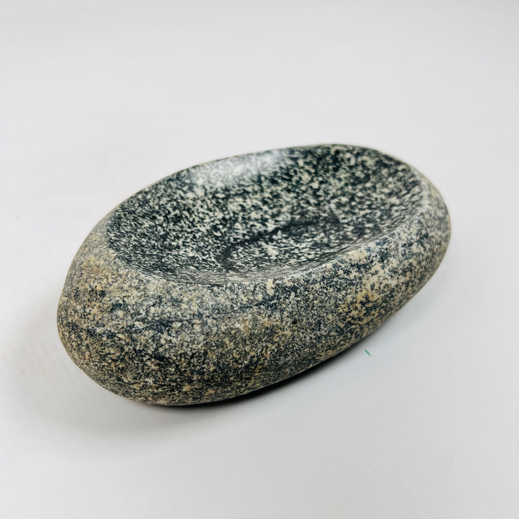 Riverstone Ringed Marked Soap Dish