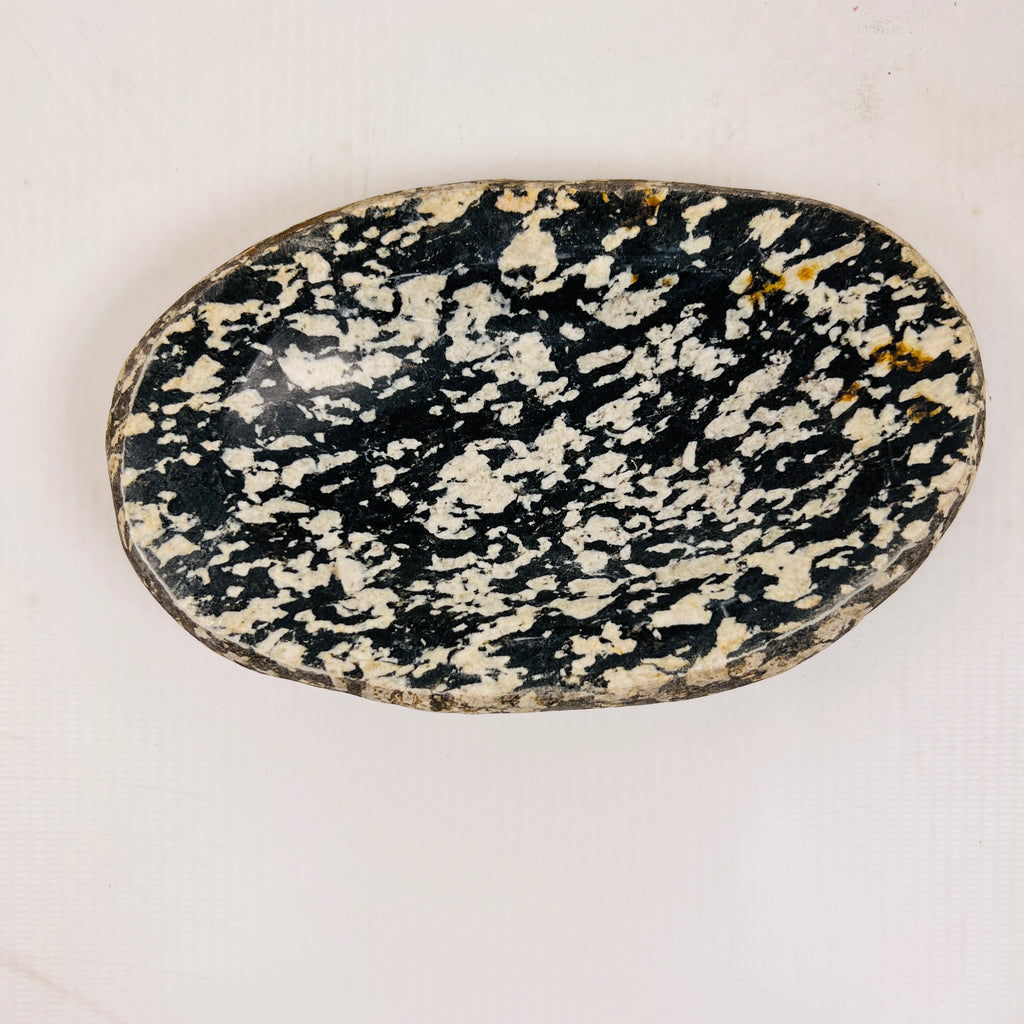 Riverstone Zebra Patterned Soap Dish