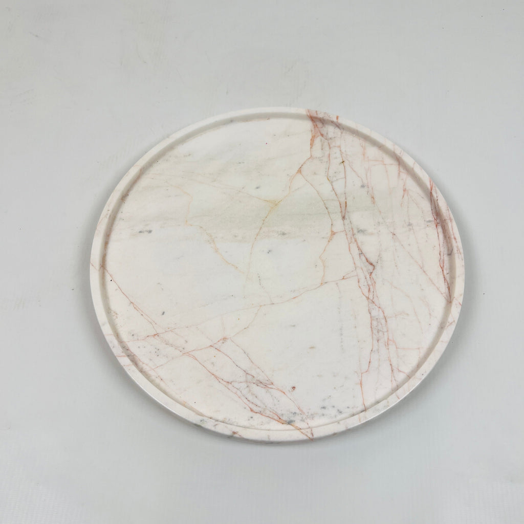 Red Veined Plate