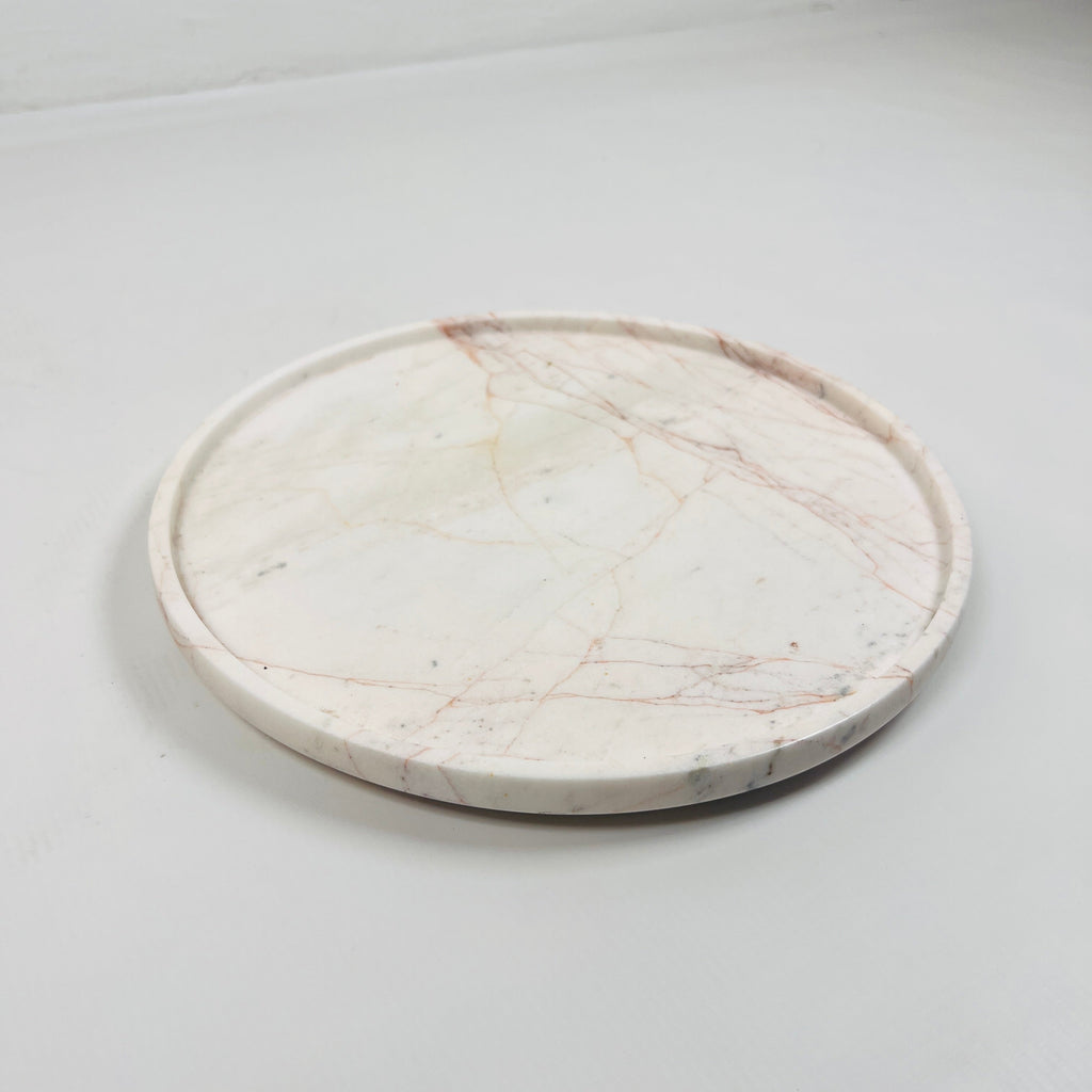 Red Veined Plate