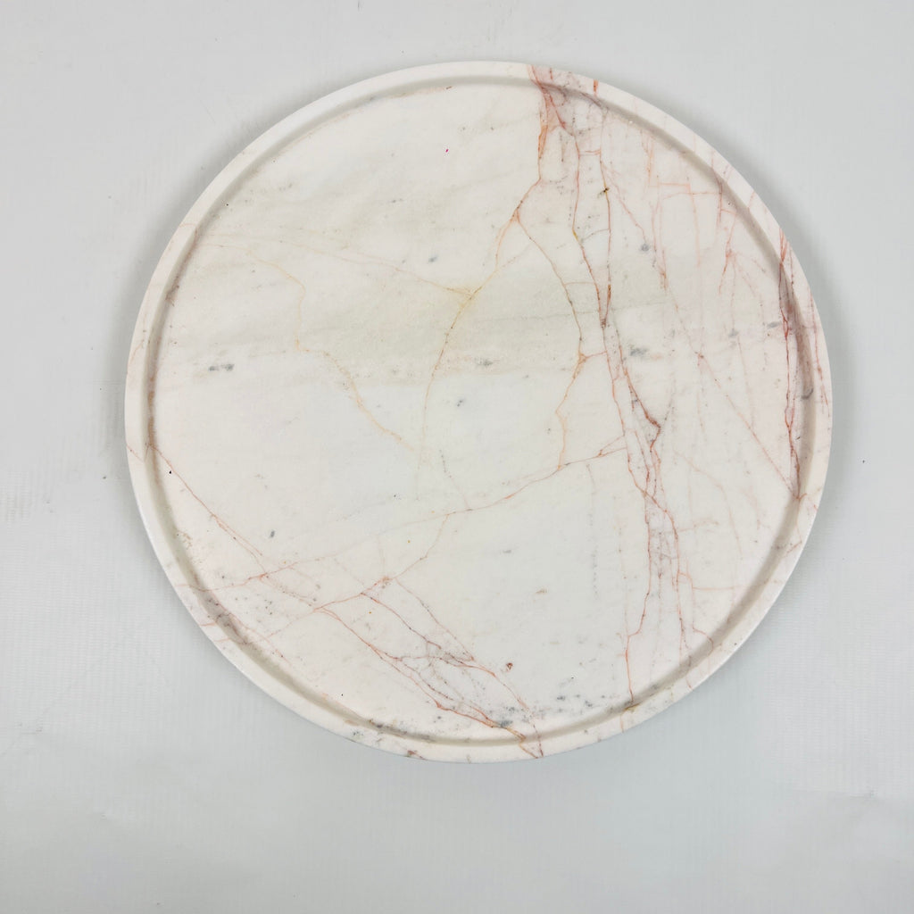 Red Veined Plate