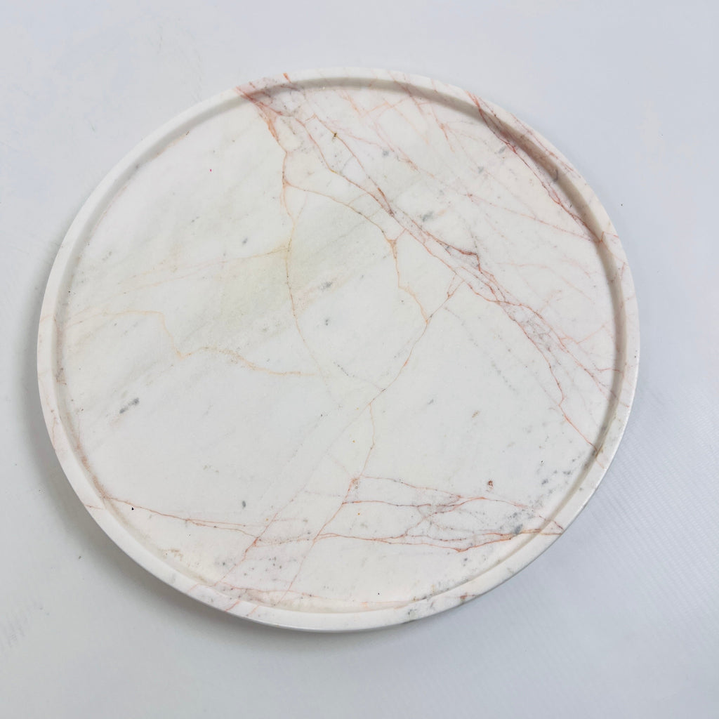 Red Veined Plate