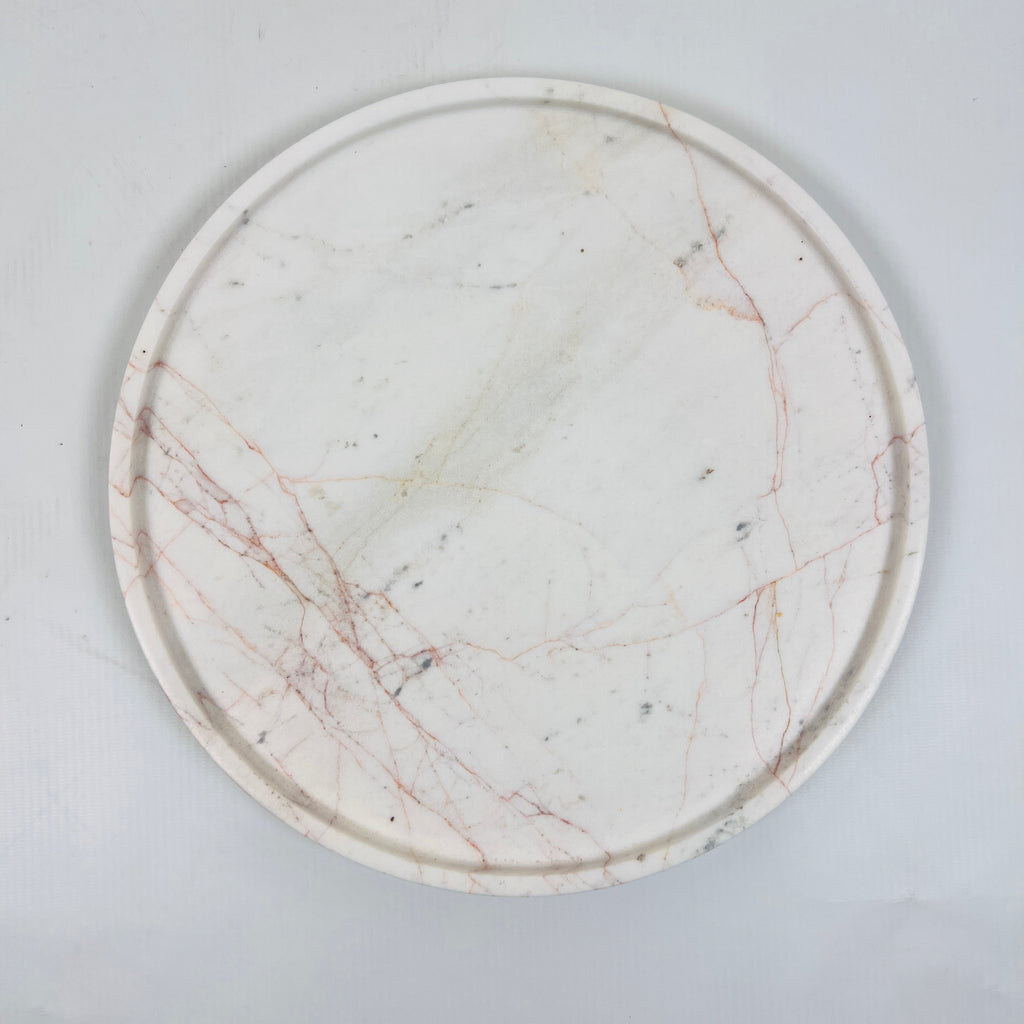 Red Veined Plate