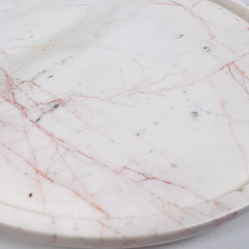 Red Veined Plate