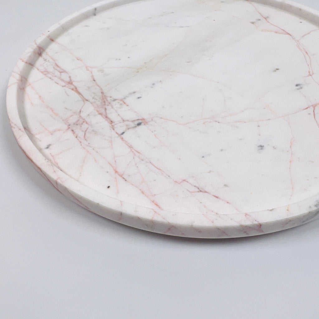 Red Veined Plate