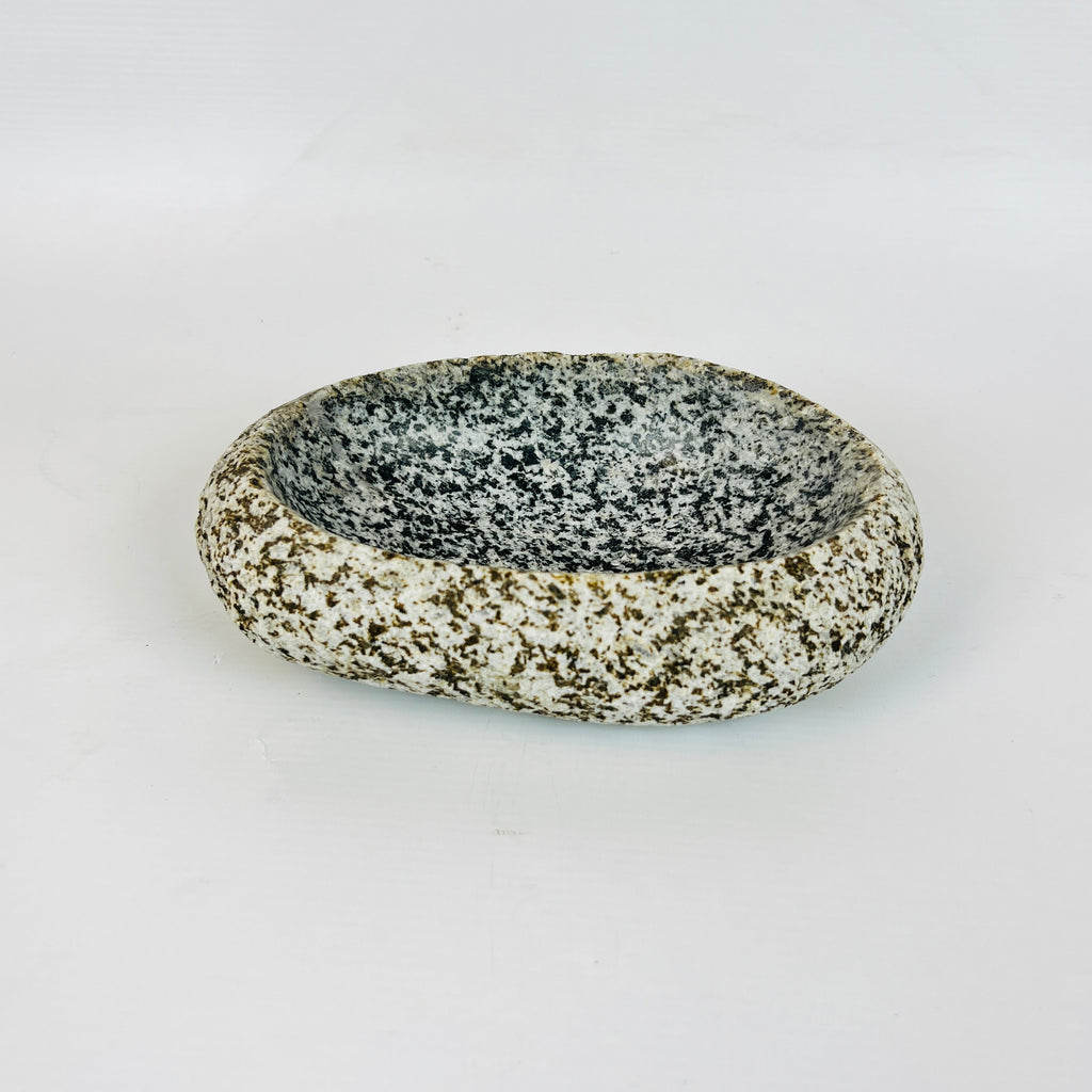 Black And White Speckled Bowl