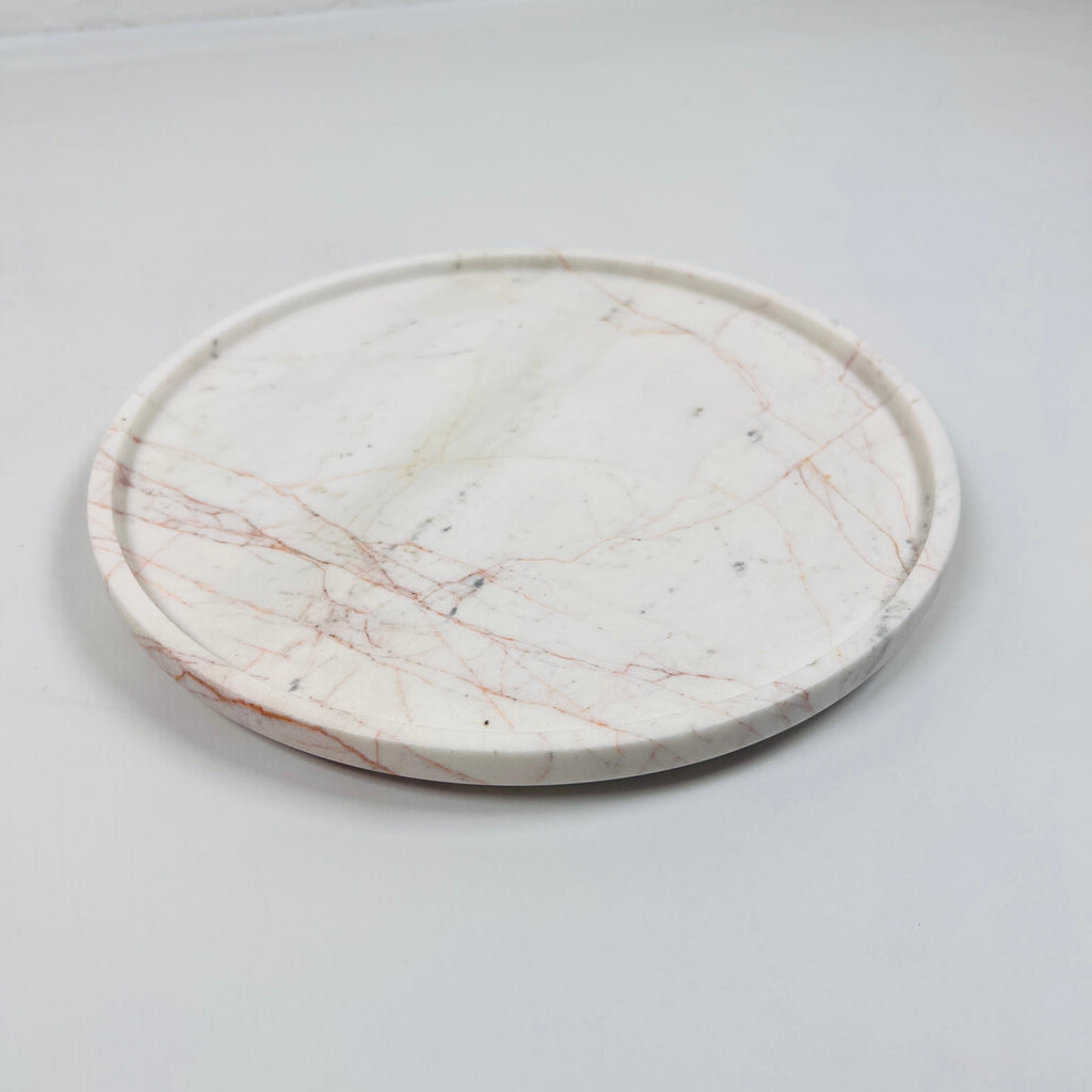 Red Veined Plate