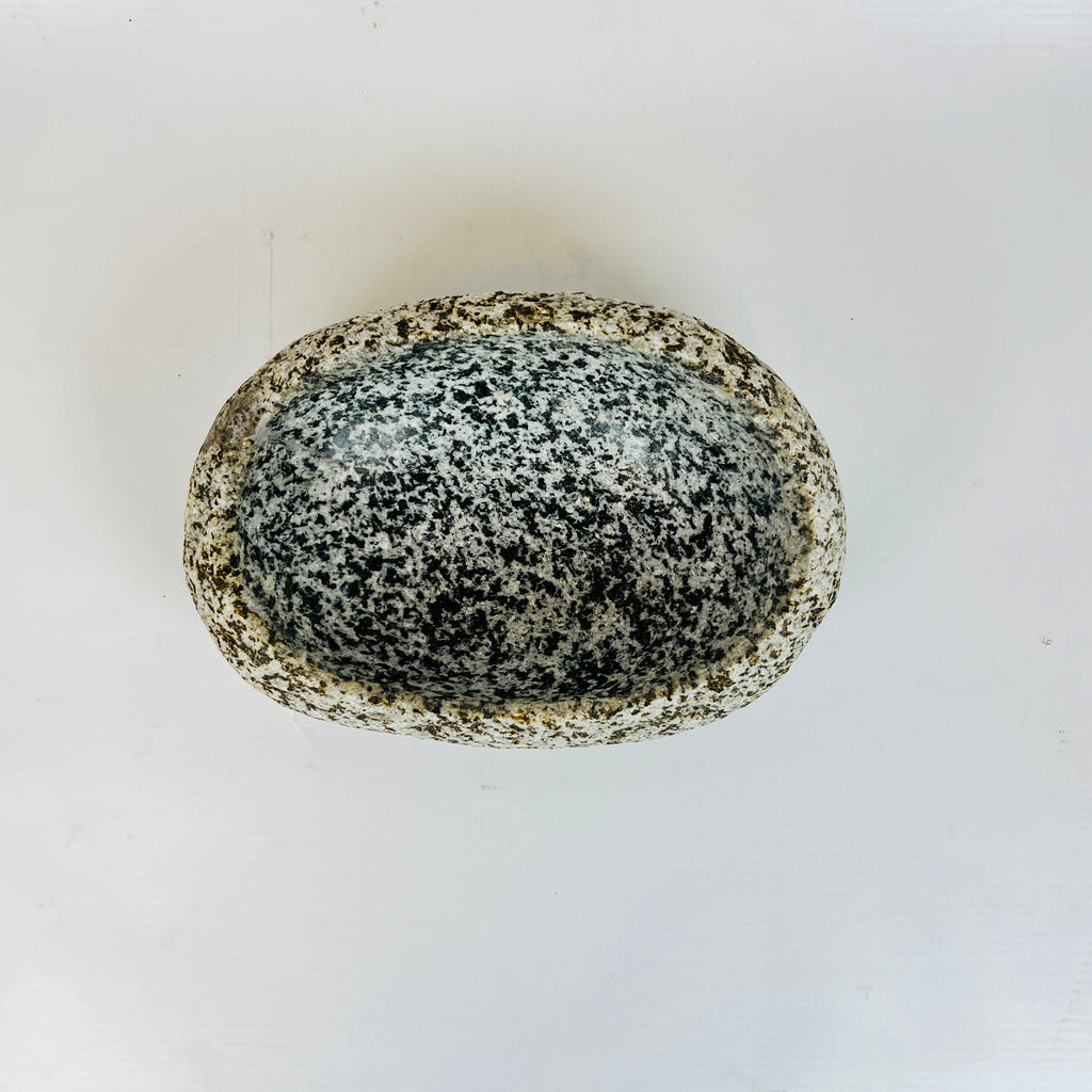 Black And White Speckled Bowl