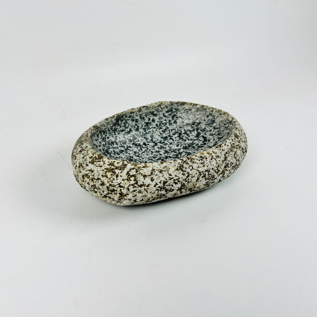 Black And White Speckled Bowl