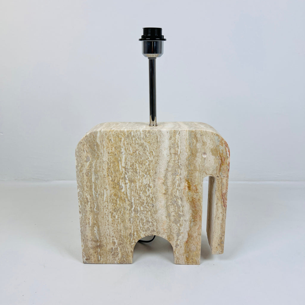 Elephant Stoned Table Lamp