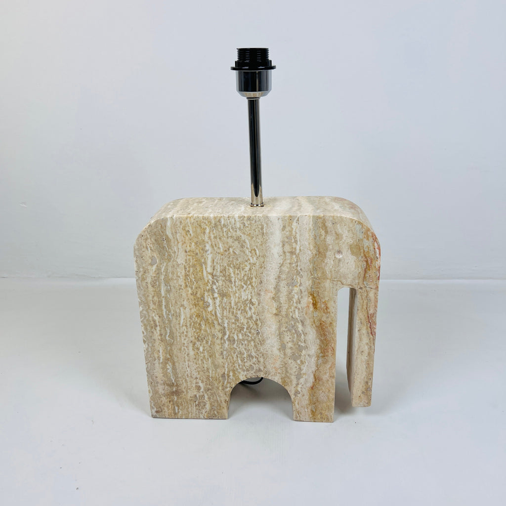 Elephant Stoned Table Lamp