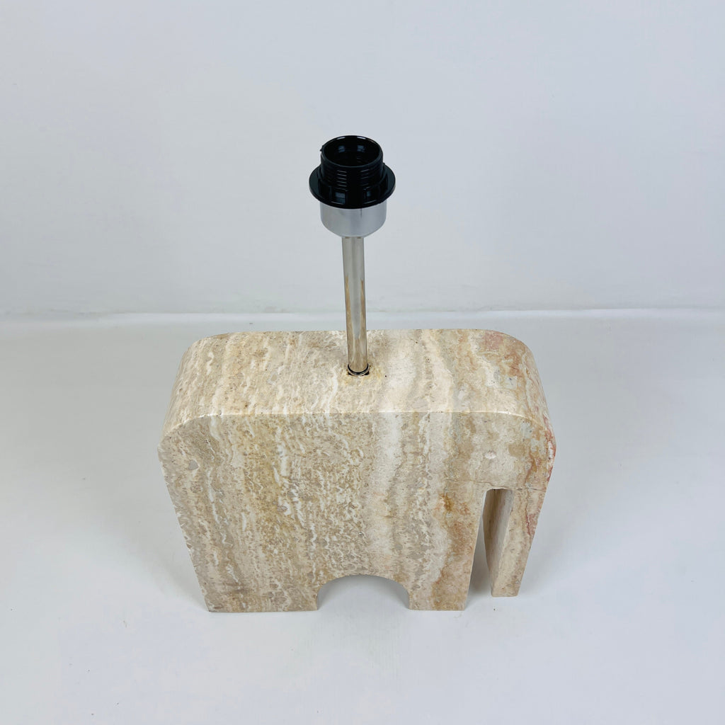 Elephant Stoned Table Lamp