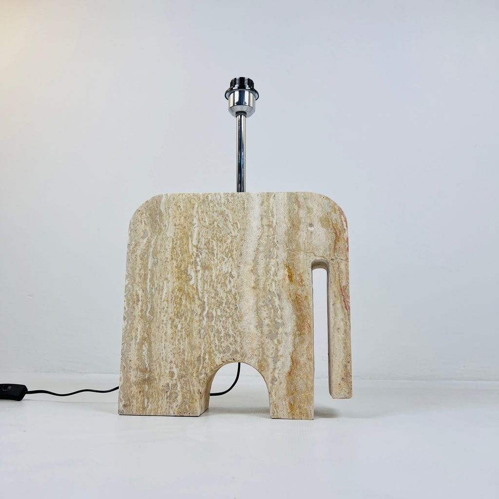 Elephant Stoned Table Lamp